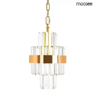 Impero LED lampa wisząca 1-punktowa złota MSE010100390 - Lampy sufitowe - miniaturka - grafika 1