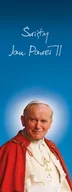 Ikony i obrazy sakralne - Baner Święty Jan Paweł II 75x200cm - miniaturka - grafika 1