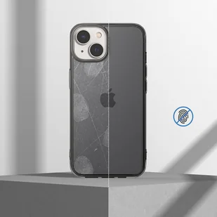 Ringke Fusion Matte etui iPhone 14 Plus pokrowiec z żelową ramką szary - Etui i futerały do telefonów - miniaturka - grafika 4