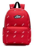 Plecaki szkolne i tornistry - Plecak dziecięcy Vans New Skool 20 l - true red - miniaturka - grafika 1