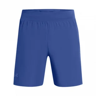 Męskie spodenki do biegania Under Armour UA Launch Pro 7\'\' Shorts - niebieskie - UNDER ARMOUR - Spodnie sportowe męskie - miniaturka - grafika 1