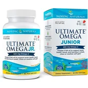 Witaminy i minerały - Ultimate Nordic Naturals Omega Junior 680mg (90 Kaps) Nordic Naturals F9F2-98479 - miniaturka - grafika 1