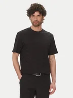 Koszulki męskie - BOSS T-Shirt 50538184 Czarny Relaxed Fit - miniaturka - grafika 1