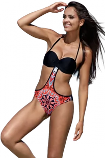 Lorin L4222/9 monokini strój kąpielowy - Stroje kąpielowe - miniaturka - grafika 1
