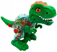 Figurki dla dzieci - Dinozaur na baterie z dźwiękiem tyranozaur t-rex - miniaturka - grafika 1
