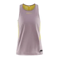 Koszulki i topy damskie - Damska koszulka bez rękawów CRAFT PRO HYPERVENT SINGLET W 1910435-436542 – Fioletowy - miniaturka - grafika 1