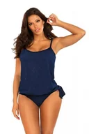 Stroje kąpielowe - Self Tankini Jamaica6 JA6 2 granatowe strój kąpielowy - miniaturka - grafika 1
