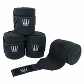 Akcesoria jeździeckie - Spooks Bandaże polarowe CROWN - navy - miniaturka - grafika 1