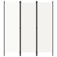 Parawany - Parawan 3-panelowy, biały, 150 x 180 cm - miniaturka - grafika 1