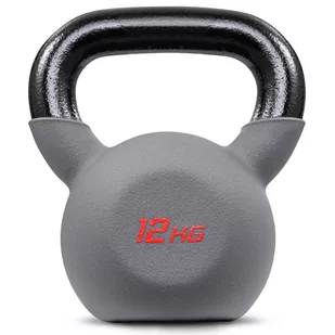 Odważnik kettlebell żeliwny 12kg Hop-Sport - Kettlebell - miniaturka - grafika 1
