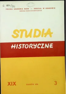 Studia historyczne 3 - Książki o kulturze i sztuce - miniaturka - grafika 1