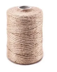 Sznurek jutowy naturalny 1 - 1,5 mm 250g - Dalprint - Zabawki kreatywne - miniaturka - grafika 1