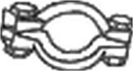 Układ wydechowy - akcesoria - BOSAL Częsć zaciskowa układ wydechowy 254-121 254-121 - miniaturka - grafika 1