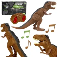 Zabawki interaktywne dla dzieci - Dinozaur Zdalnie Sterowany Pilot Efekty Świetlne I Dźwiękowe Ruchome Części - miniaturka - grafika 1