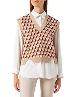 Kamizelki damskie - United Colors of Benetton Kamizelka damska, Wielokolorowa 901, M - miniaturka - grafika 1