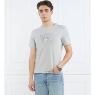 Koszulki męskie - GUESS T-shirt | SS CN GUESS GEO TRIA | Slim Fit - miniaturka - grafika 1