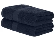 Ręczniki - LIVARNO home Ręczniki frotte, 50 x 100 cm, 2 sztuki (Ciemnoniebieski) - miniaturka - grafika 1