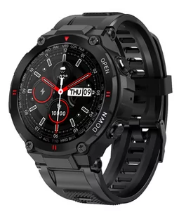 Smartwatch Sportowy Męski K27 - czarny - Monitory aktywności - miniaturka - grafika 1
