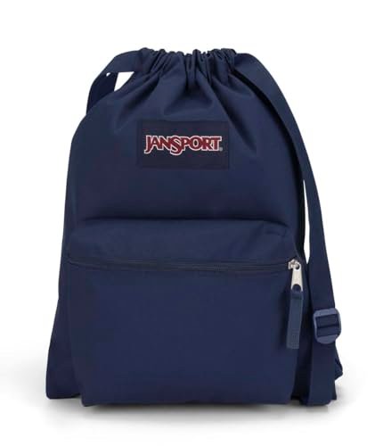 JanSport DRAWSACK Mały plecak, Navy (Niebieski)