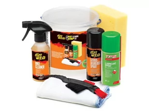 WELDTITE Zestaw do czyszczenia DIRTWASH PIT STOP CLEANING KIT WLD-3044 - Narzędzia rowerowe - miniaturka - grafika 1