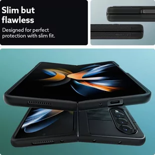 Spigen Caseology Parallax Sam Galaxy Z Fold5 Czarny/Matte Black ACS06225 - Etui i futerały do telefonów - miniaturka - grafika 3