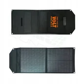 Ładowarki do telefonów - SKŁADANY PANEL FOTOWOLTAICZNY ŁADOWARKA SOLARNA 50W 18W USB-C 3A 5V 3A MONO - miniaturka - grafika 1