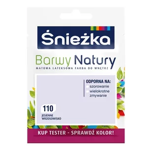 ŚNIEŻKA Barwy Natury - Tester koloru - Farby wewnętrzne - miniaturka - grafika 1