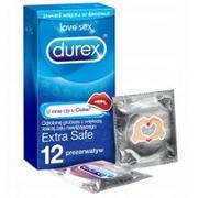 Prezerwatywy - Durex Prezer.durex extra safe u mnie.x 12 szt - miniaturka - grafika 1