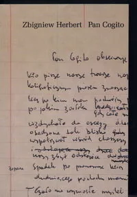 Pan Cogito - Poezja - miniaturka - grafika 1