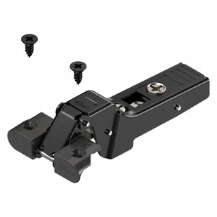 Blum 71T960A Clip top zawias do ram alumin. 95°, Drzwi bliźniacze, czarny - Zawiasy, okucia i inne akcesoria - miniaturka - grafika 1