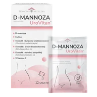 Układ moczowy i płciowy - D-Mannoza UroVitan, 12 saszetek - miniaturka - grafika 1