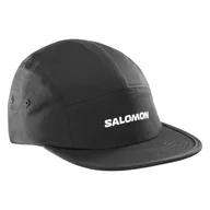 Czapki damskie - Czapka z daszkiem SALOMON CAP 5 PANEL U LC2524400 – Czarny - miniaturka - grafika 1