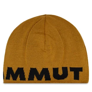 Czapka Mammut Mammut Logo Beanie 1191-04891-7507-1 Brązowy - Odzież trekkingowa męska - miniaturka - grafika 1