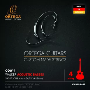 Ortega ODW-4 Bass akustyczną ODW-4 - Struny gitarowe  - miniaturka - grafika 1