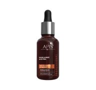 Peelingi i scruby do twarzy - Apis Professional Retin-Ambre Synergy kwas migdałowy 15% & kwas bursztynowy 2% 30ml - miniaturka - grafika 1