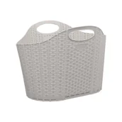 Kosze na bieliznę - Kosz na bieliznę Linen Trench 40L Sensea - miniaturka - grafika 1