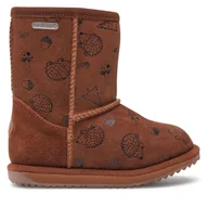 Buty dla chłopców - Śniegowce EMU Australia Woodland Brumby K12607 Brązowy - miniaturka - grafika 1