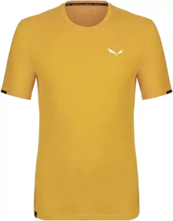 Koszulki sportowe męskie - Koszulka Salewa Pedroc Am M T-Shirt. - gold - grafika 1