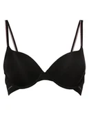 Biustonosze - Tommy Hilfiger - Damski biustonosz push-up, czarny - miniaturka - grafika 1