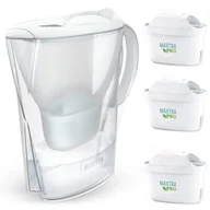 Dzbanki filtrujące - Brita, Dzbanek Filtrujący Marella+3 Maxtra Pro, Biały, 2,4 L - miniaturka - grafika 1