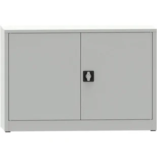 Warsztatowa szafa półkowa na narzędzia KOVONA JUMBO, 1 półka, spawana, 1200 x 600 x 800 mm, szara - Pozostałe wyposażenie warsztatu - miniaturka - grafika 1