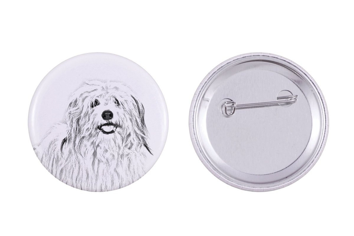 Coton de Tulear - przypinka z twoim psem, dodaj własne foto, marka Art-Dog