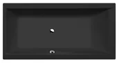 Wanny - Polysan Cleo Wanna prostokątna 180x90 cm do zabudowy czarny mat 13111.21 - miniaturka - grafika 1