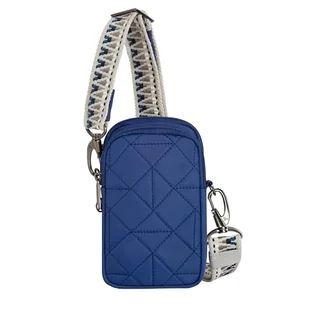 Travelon Unisex's Boho Anti-Theft 2-komorowe etui na telefon, bujny niebieski, Bujny niebieski - Torebki damskie - miniaturka - grafika 1