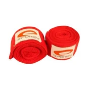 Bandaże bokserskie - Spokey Bandaż bokserski Saifa 4m - czerwony - miniaturka - grafika 1