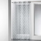 Firany - Douceur d'intérieur Firana na przelotkach DARIO 140 x 240 cm kolor szary B07FTTPJJ4 - miniaturka - grafika 1