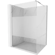 Ścianki i drzwi prysznicowe - Mexen Kioto ścianka prysznicowa 90 x 200 cm, transparent/szron 8 mm, chrom - miniaturka - grafika 1