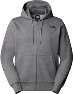 Bluzy męskie - Bluza The North Face M Simple Dome Full Zip męska : Kolor - Szary, Rozmiar - XS - miniaturka - grafika 1