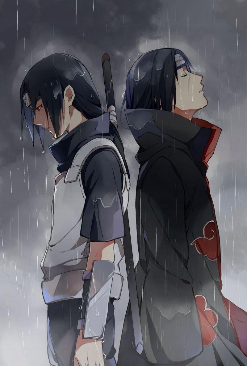 PODKŁADKA POD MYSZ Nadruk 22x18 cm Itachi Uchiha Goku Anime Tekst Prezent