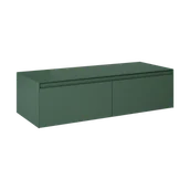 Szafki łazienkowe - ELITA  SPLIT SLIM 120 2S FOREST GREEN MATT Z BLATEM PDW KOMODA PODWIESZANA 168950 - miniaturka - grafika 1